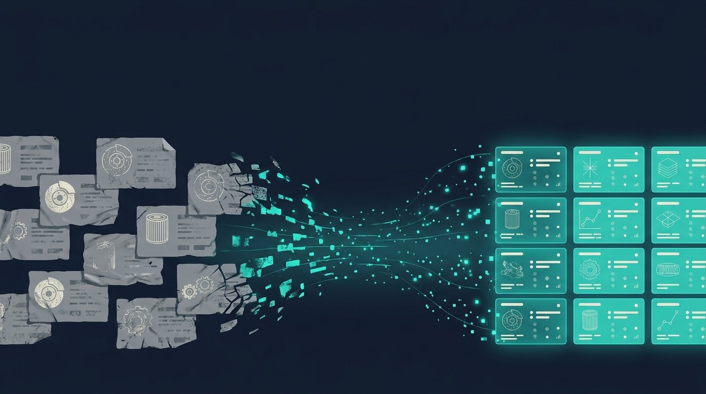 Syndicating automotive aftermarket data to every channel without the re-keying