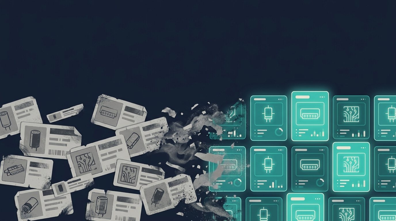 What messy product data actually costs Electronic Components distributors