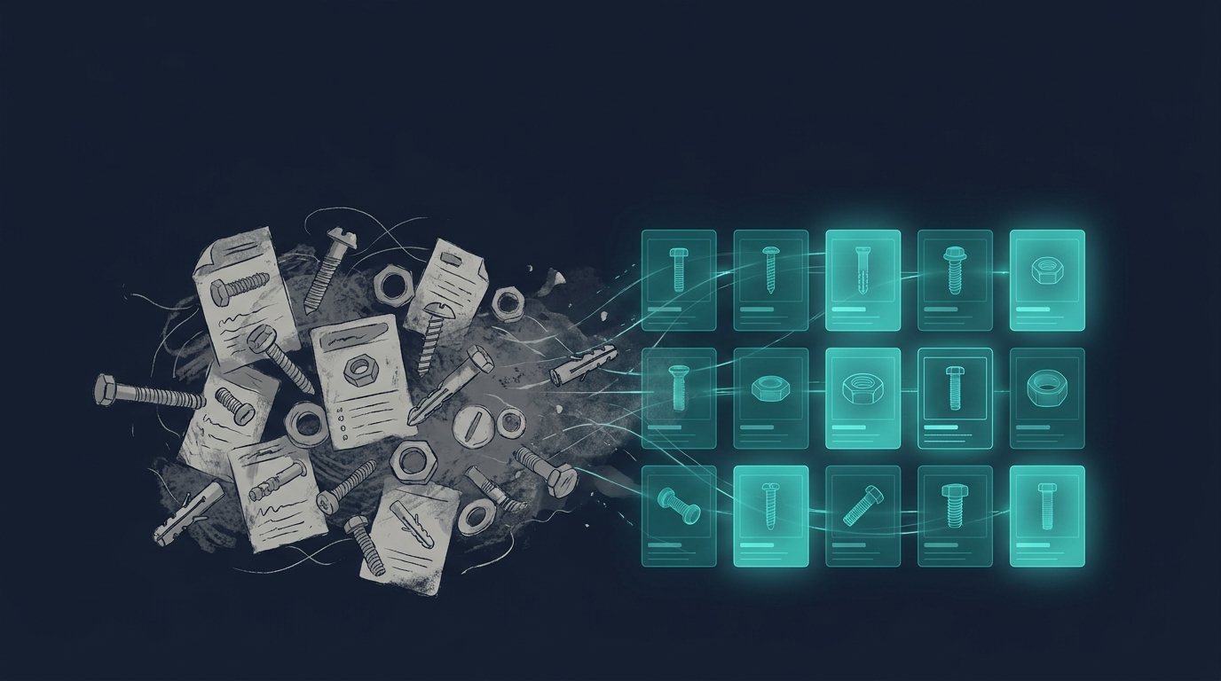 Cutting wrong-part returns in fasteners with better product data