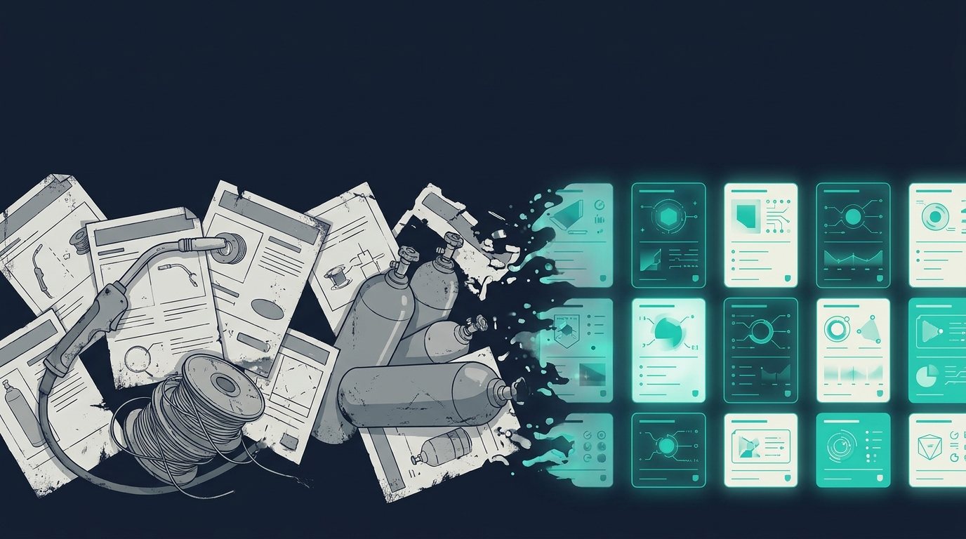 Welding & Gas has a product-data problem — and 2026 is when it starts costing deals